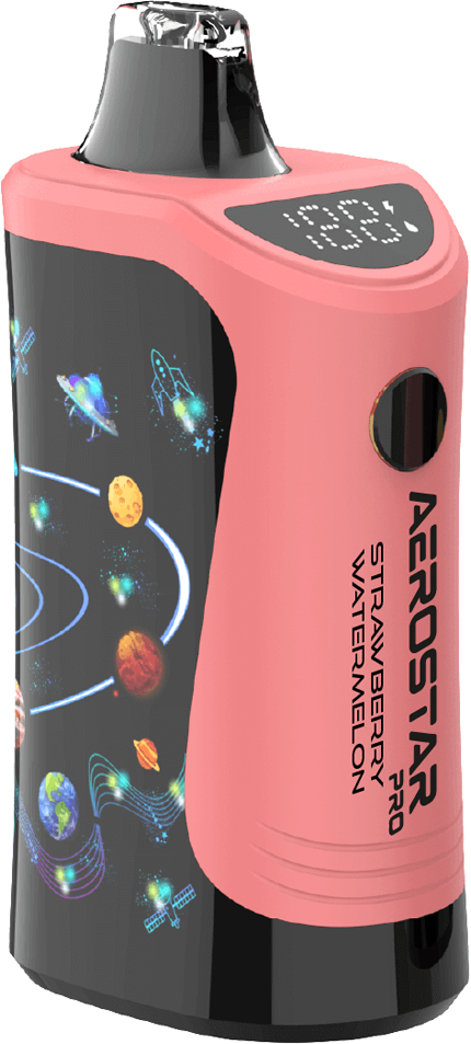 Aerostar pro Strawberry Watermelon flavor desposible vape