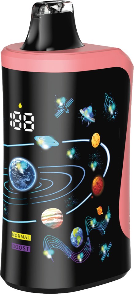 Aerostar pro Strawberry Watermelon flavor desposible vape with digital display