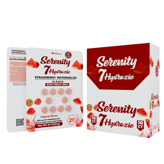 Strawberry (10ct Blister) | Serenity 7 Hydroxie