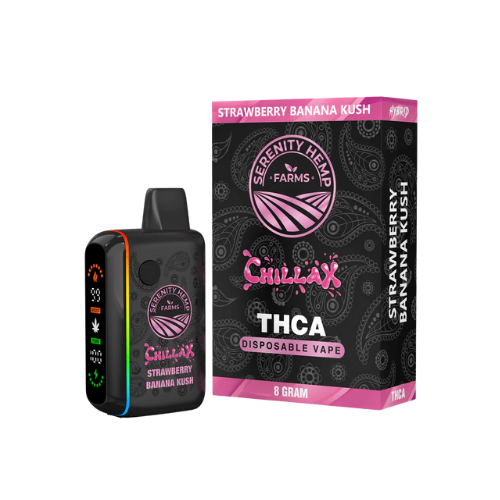 Strawberry Banana Kush (Hybrid) | 8g THCA Disposable