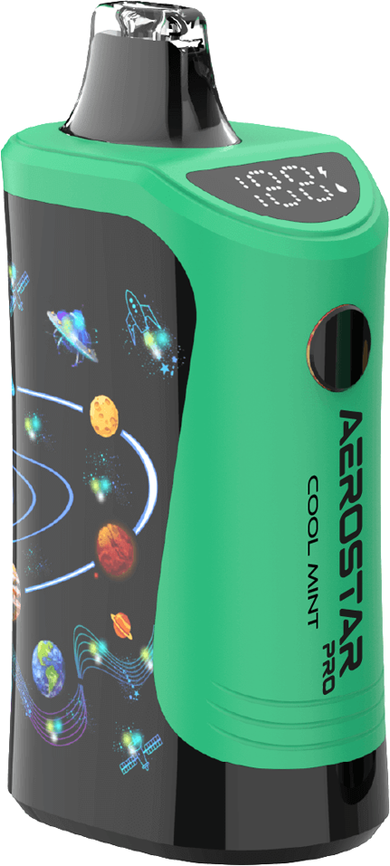 Serenity Hemp - Aerostar Pro Cool Mint 5% Nic Rechargeable Disposable Serenity Hemp Farms Serenity Hemp - Aerostar Pro Cool Mint 5% Nic Rechargeable Disposable Serenity Hemp Farms