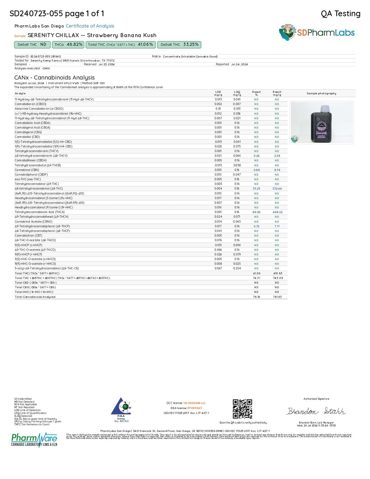 Strawberry Banana Kush (Hybrid) | 8g THCA Disposable