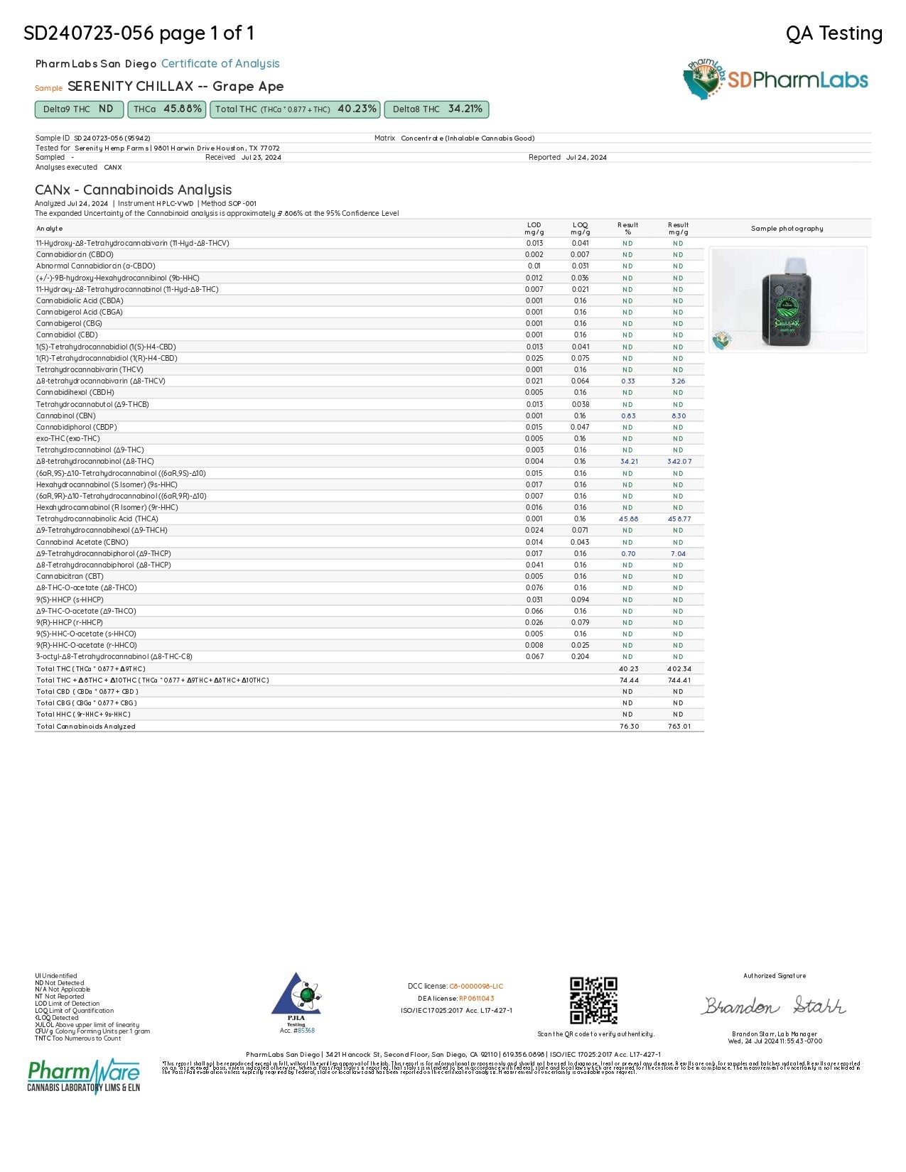 Grape Ape (Indica) | 8g THCA Disposable