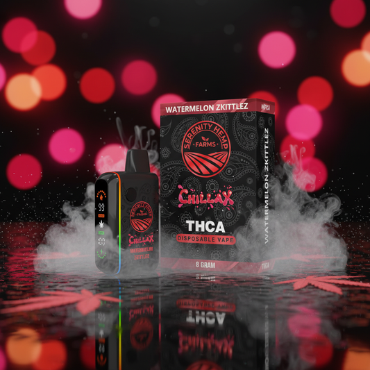 Watermelon Zkittlez (Indica) | 8g THCA Disposable